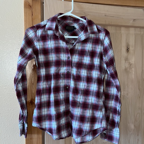 Pendleton cotton flannel shirt SZ XS - Picture 2 of 5